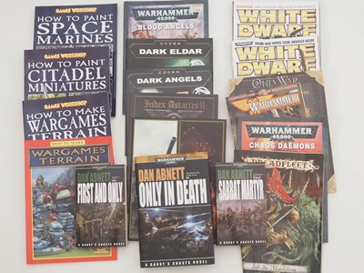 Lot 216 - A crate of Warhammer 40000 sets and...