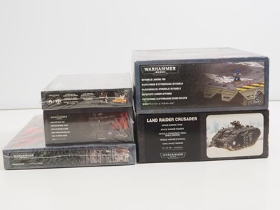 Lot 216 - A crate of Warhammer 40000 sets and...