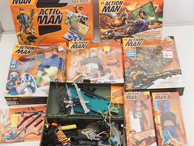 Lot 219 - A group of 1990s issue ACTION MAN figures and...