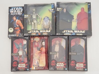 Lot 251 - A quantity of modern STAR WARS 12" and...