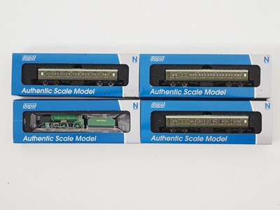 Lot 275 - A group of DAPOL N gauge model railway rolling...