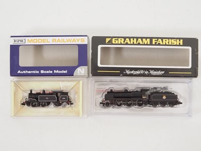 Lot 286 - A pair of N gauge steam locomotives comprising...