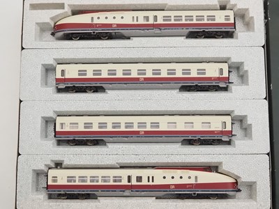 Lot 330 - A KATO HO gauge German Outline VT18 4-car...