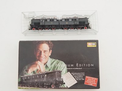 Lot 333 - A BRAWA HO gauge German Outline 0211 class E95...