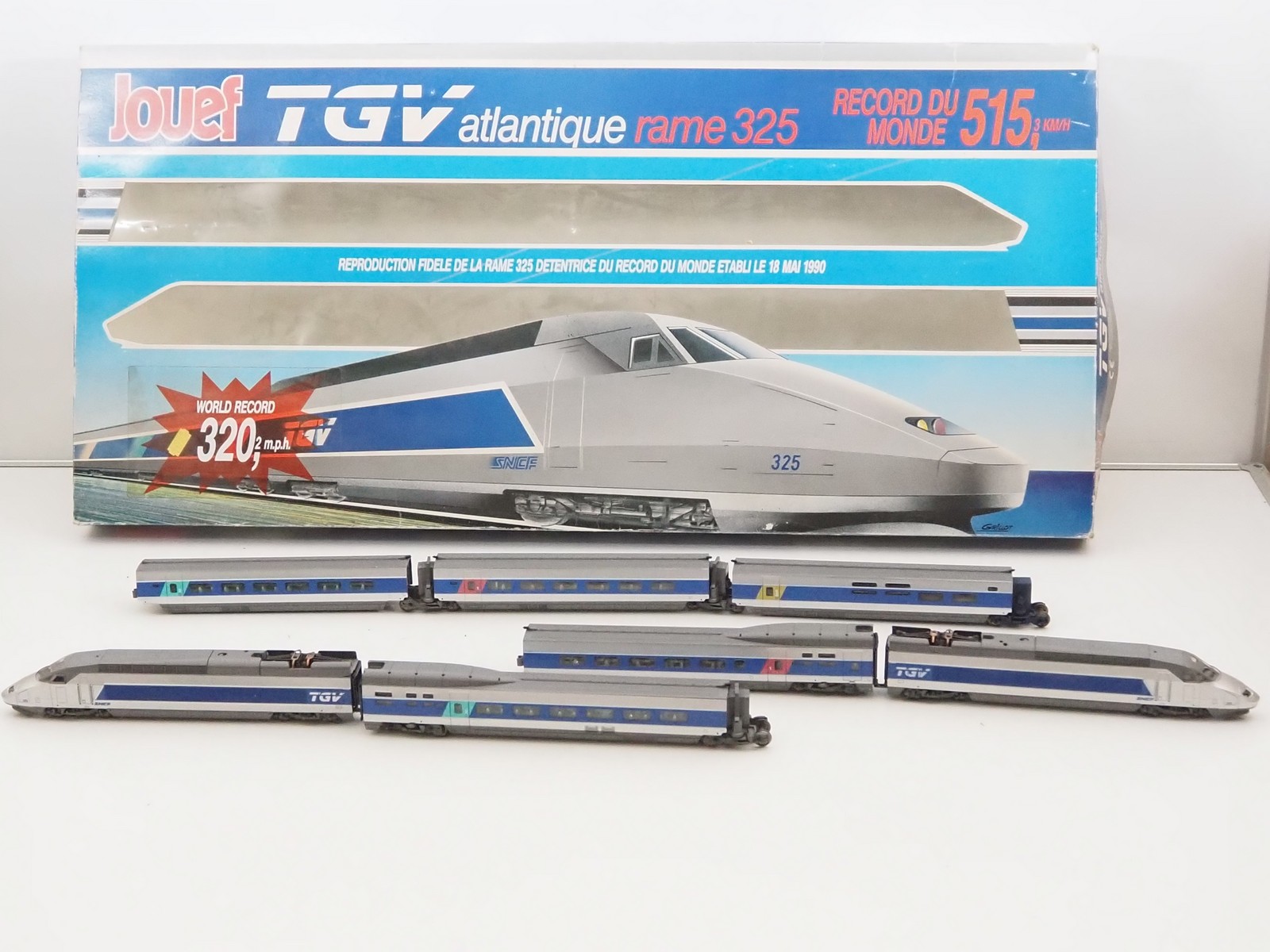 Lot 343 - A JOUEF HO gauge French outline TGV