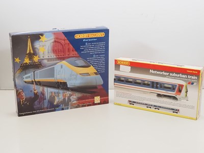 Lot 437 - A pair of HORNBY OO gauge train packs...