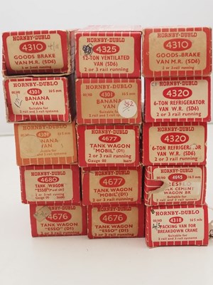 Lot 442 - A large quantity of HORNBY DUBLO 2-rail OO...