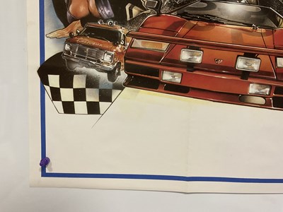 Lot 39 - THE CANNONBALL RUN (1981) - UK Quad film...