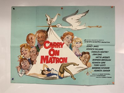 Lot 70 - CARRY ON MATRON (1972) Arnaldo Putzu art on...