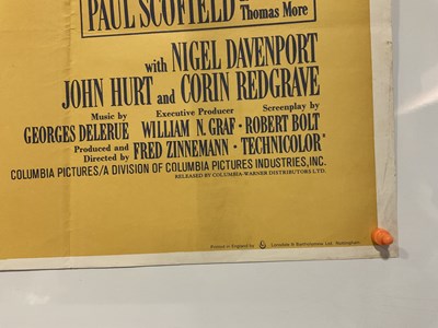 Lot 3 - A MAN FOR ALL SEASONS (1966) Review style UK...