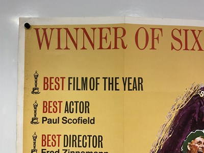 Lot 3 - A MAN FOR ALL SEASONS (1966) Review style UK...
