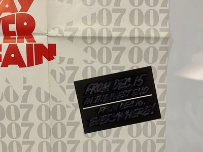 Lot 136 - JAMES BOND: NEVER SAY NEVER AGAIN (1983)...