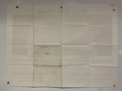 Lot 93 - PERFORMANCE (1970) UK Quad film poster - rock...