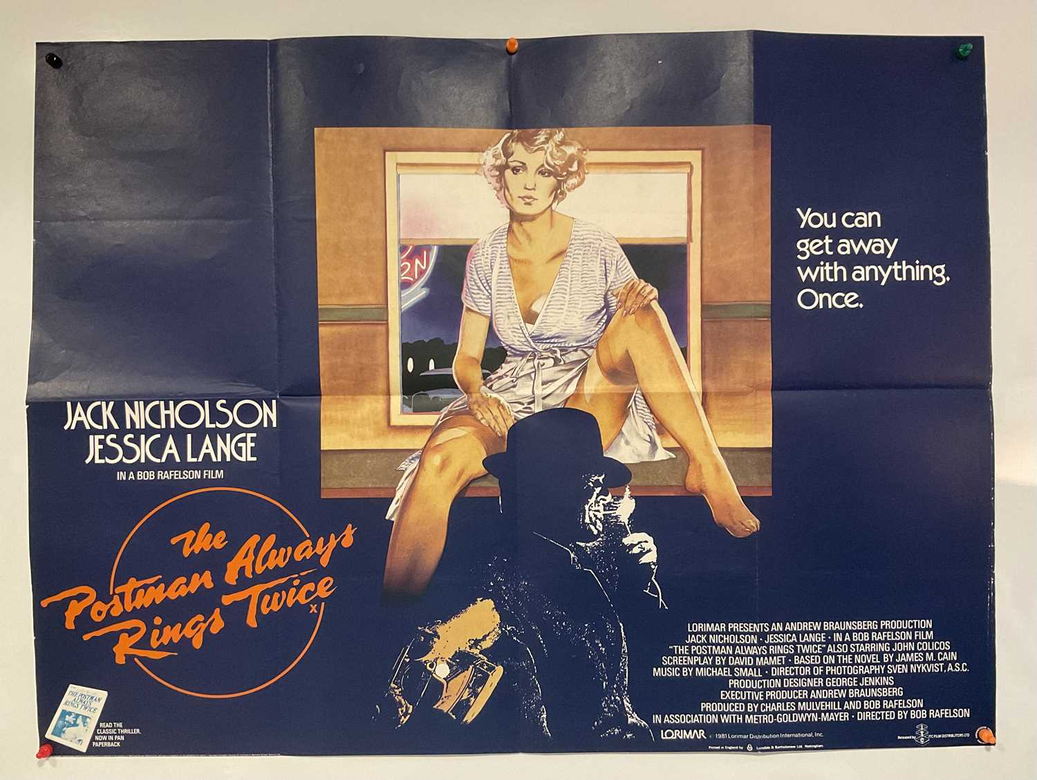 Lot 5 - THE POSTMAN ALWAYS RINGS TWICE (1981) - UK...