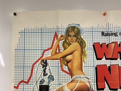 Lot 63 - WHAT'S UP NURSE? (1977) Tom Chantrell art - UK...