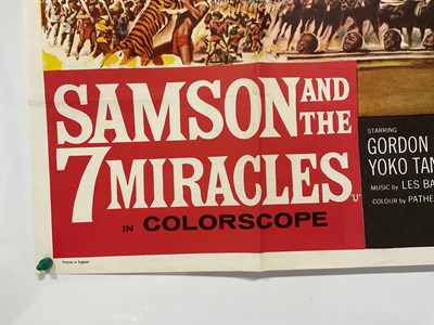 Lot 28 - SAMSON AND THE 7 MIRACLES and REPTILICUS...