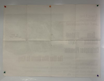 Lot 35 - THE MAN WHO WOULD BE KING (1975) - UK Quad...