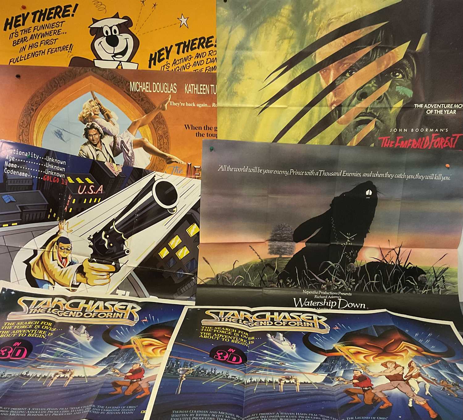 Lot 44 - Family Adventure - A group of UK Quad film...