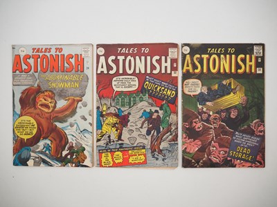Lot 33 - TALES TO ASTONISH #24, 32 & 33 (3 in Lot) -...