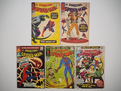 Lot 35 - AMAZING SPIDER-MAN #45, 47 + ANNUALS #4, 5 & 6...