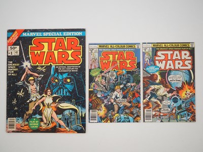 Lot 41 - STARS WARS #2, 5 + STAR WARS: MARVEL TREASURY...