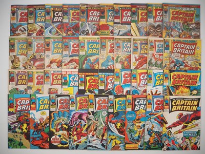 Lot 54 - CAPTAIN BRITAIN #1 to 39 - (39 in Lot) -...