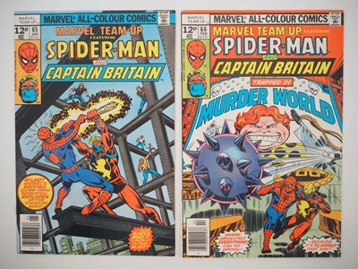 Lot 56 - MARVEL TEAM-UP #65 & 66 - (2 in Lot) - (1978 -...