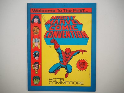 Lot 63 - 1975 MIGHTY MARVEL COMIC CONVENTION PROGRAM...