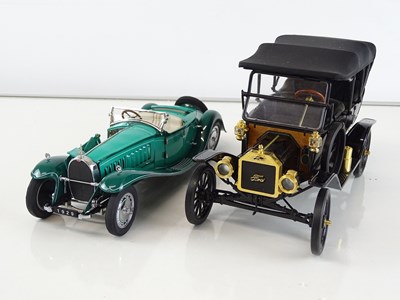 Lot 159 - A pair of FRANKLIN MINT diecast cars...