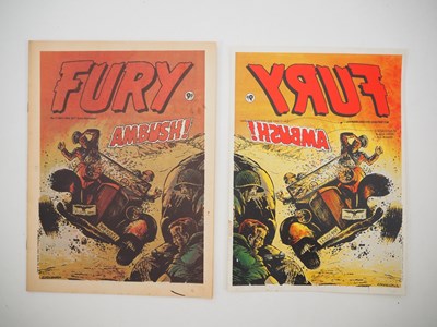Lot 95 - FURY #11 COMIC & PRINTERS PROOF (2 in Lot) -...