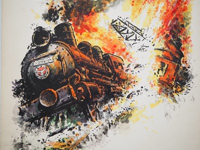 Lot 96 - ORIGINAL CARLOS EZQUERRA COVER ART FOR FURY...