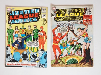 Lot 395 - JUSTICE LEAGUE OF AMERICA #8 & 9 (2 in Lot) -...