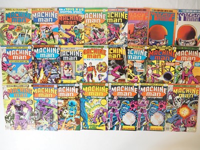 Lot 432 - MACHINE MAN #1 to 19 + MACHINE MAN VOL. 2 #2,...