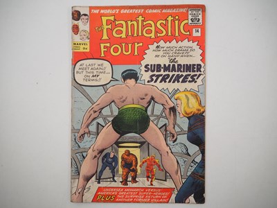 Lot 491 - FANTASTIC FOUR #14 (1963 - MARVEL - UK Price...