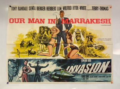 Lot 56 - A large quantity of double-bill UK Quad film...