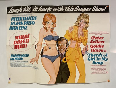 Lot 56 - A large quantity of double-bill UK Quad film...