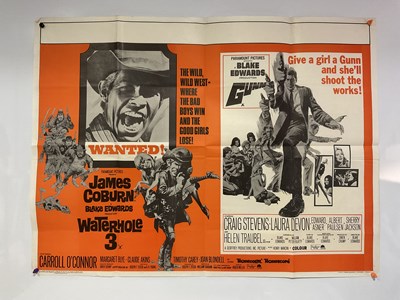 Lot 56 - A large quantity of double-bill UK Quad film...