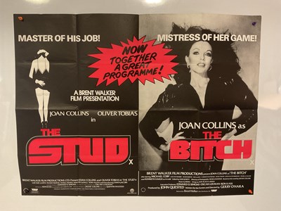Lot 15 - A selection of double bill UK Quad film...