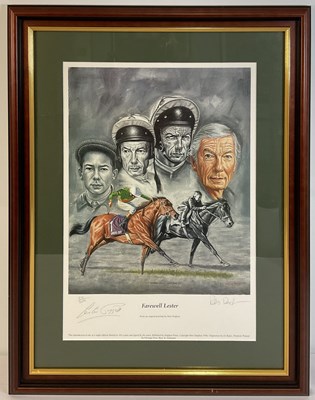 Lot 373 - AUTOGRAPHS - An autographed commemorative...