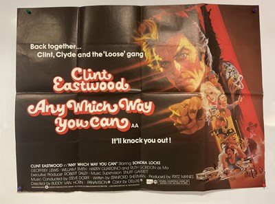 Lot 45 - CLINT EASTWOOD - A group of four film posters...
