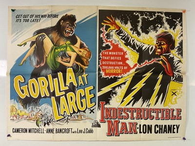 Lot 92 - A selection of thriller film UK Quad film...