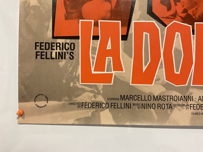 Lot 71 - LA DOLCE VITA (1980s re-release) UK Quad film...