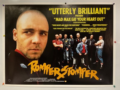Lot 14 - ROMPER STOMPER (1993) UK Quad film poster...