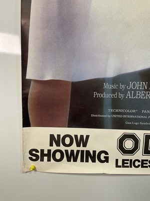 Lot 130 - JAMES BOND - LIVING DAYLIGHTS 60x40 - rolled -...
