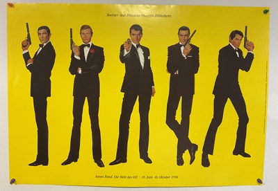 Lot 132 - JAMES BOND - HILDESHEIM EXHIBITION red and...