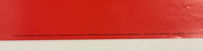Lot 132 - JAMES BOND - HILDESHEIM EXHIBITION red and...