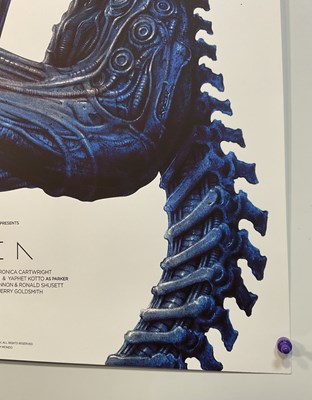 Lot 119 - ALIEN (1982) - 2017 alternative movie poster -...
