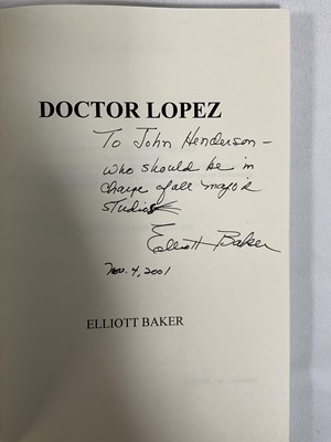 Lot 91 - A group of books signed by screenwriter...