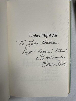 Lot 91 - A group of books signed by screenwriter...