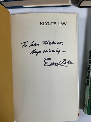 Lot 91 - A group of books signed by screenwriter...